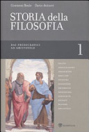 Storia della filosofia dalle origini a oggi. Vol. 1: Dai presocratici ad Aristotele.